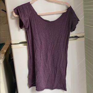 Victoria’s Secret Moda Purple off the shoulder top